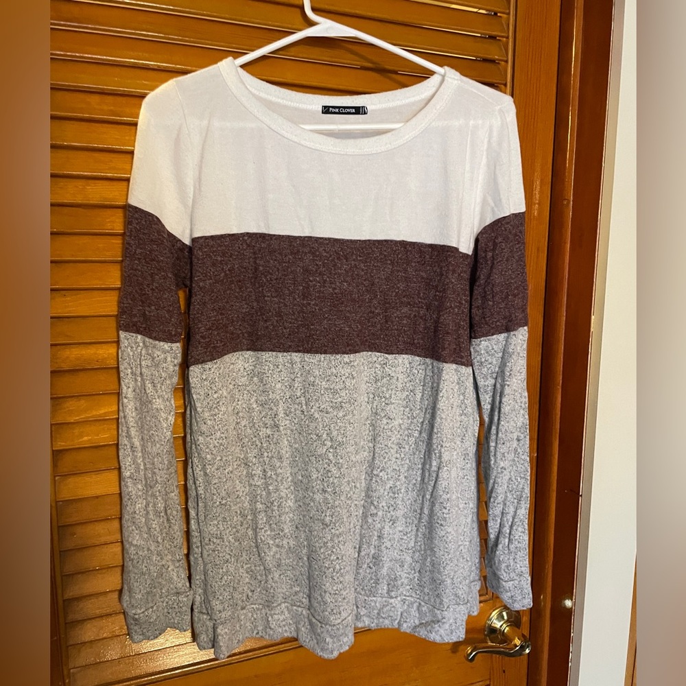 Color Block Softest Crewneck